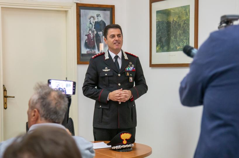 Carabinieri, nuovo Comandante Potenza: «Sentinelle attente»