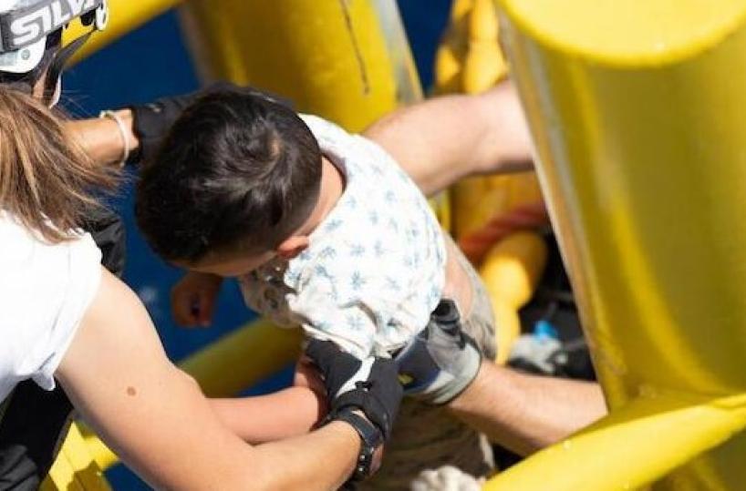 Salvataggio minori migranti