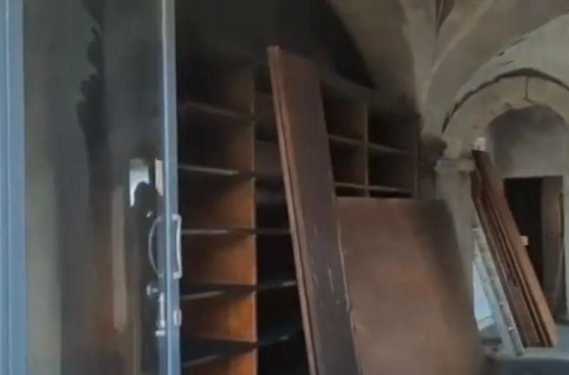Lizzano, incendio doloso in casa dell'assessore : messaggio intimidatorio