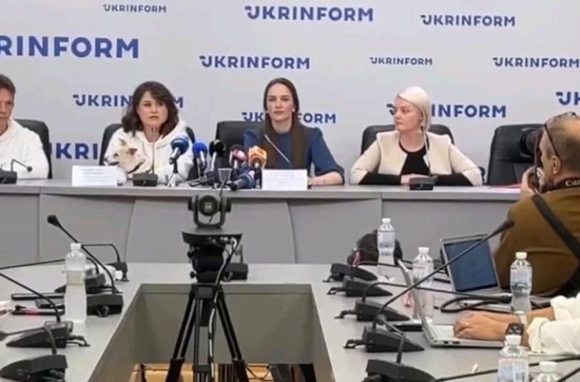 Conferenza stampa della Ong ucraina «Centro per le libertà civili» a Kiev
