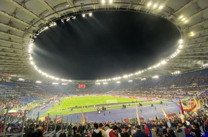 Lo stadio di Via del Mare di Lecce