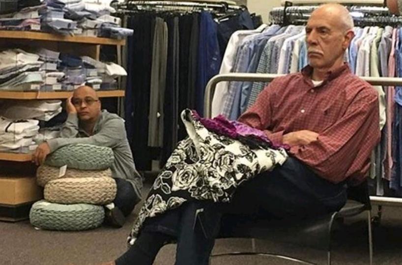 Lo shopping di marito e moglie