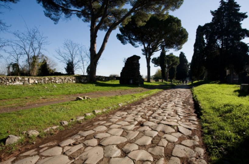 La via Appia è da secoli patrimonio universale
