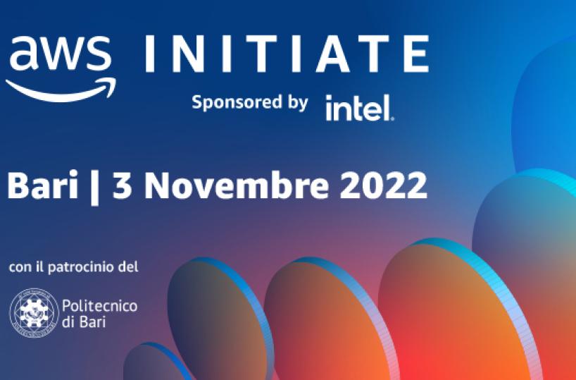 Il 3 Novembre AWS atterra a Bari con l’AWS Initiate Day