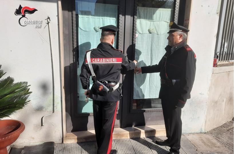 Bari, sospesa licenza ad un bar del quartiere San Paolo