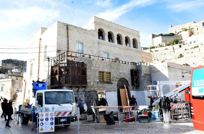 Matera, primo ciak del film con Omar Sy: il traffico sarà bloccato «a intermittenza»