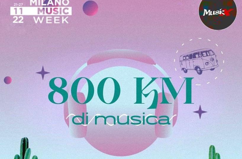 «800km di musica»: il viaggio in note dalla Puglia alla Milano Music Week