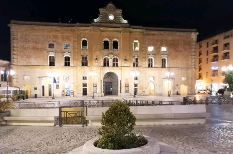 Piazza Vittorio Veneto a Matera 