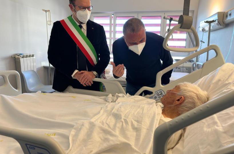 Matera, operata al femore a 104 anni: «Sto benissimo, grazie ma voglio tornare nella mia Accettura»