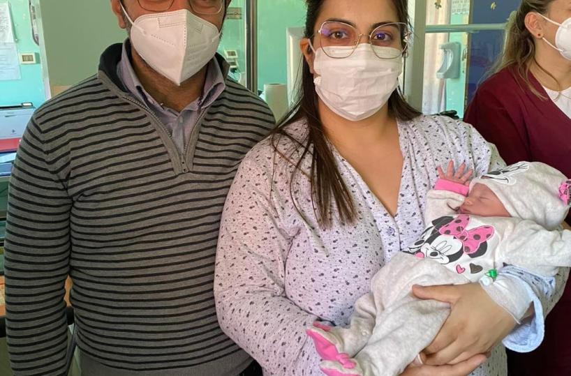 A Mater, è  la piccola Giovanna la prima neonata del 2023