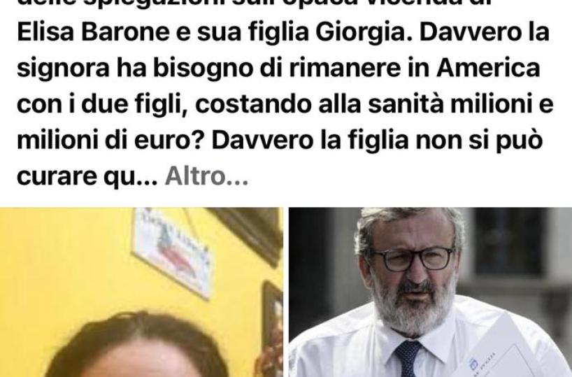 Selvaggia Lucarelli contro la mamma di bimba salentina in cura a Pittsburgh: «Ha davvero bisogno di restare lì?»