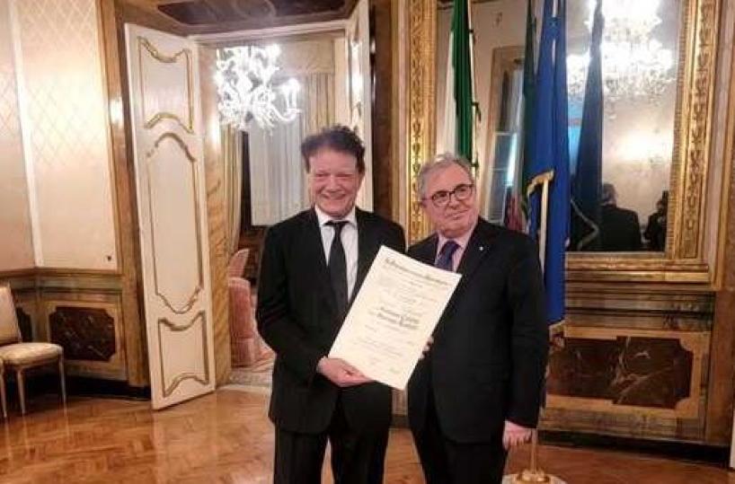  Massimo Ranieri insignito Grande ufficiale al merito della Repubblica italiana