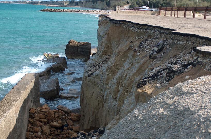 Erosione costiera Brindisi