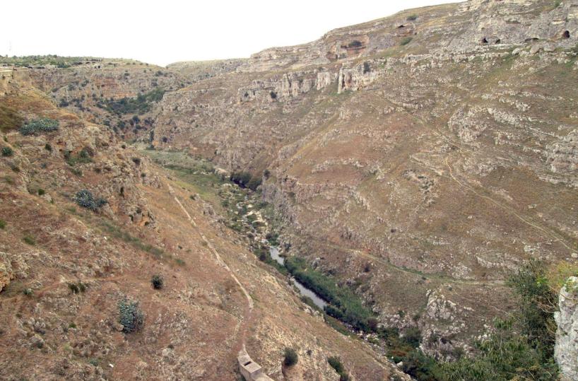 Parco Murgia Materana, sentiero chiuso per rischio frana