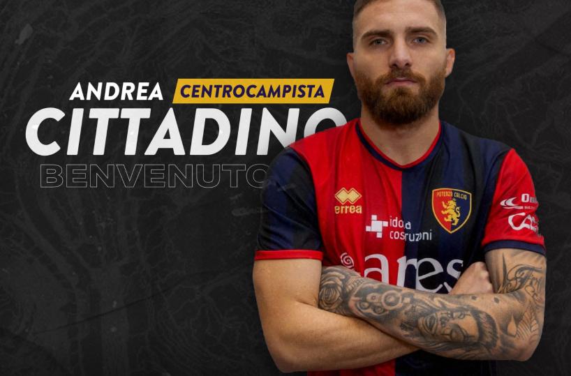 Calcio, il Potenza ingaggia il centrocampista Cittadino