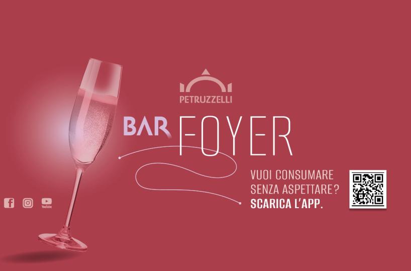 Il teatro Petruzzelli lancia l'App, stop code per servizi al «Bar Foyer»