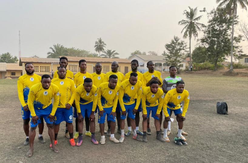 Atletico Martina, il bomber Shawuna “Buba” porta in Ghana i completi della promozione