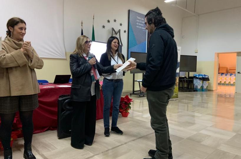 Massafra, la beffa di Leo: agli esami il progetto per prevenire gli incidenti stradali