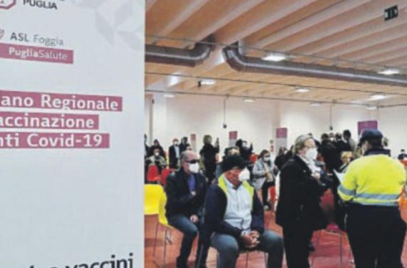 Foggia, open Day anti-Covid: vaccinazione libere dell’Asl in 11 centri