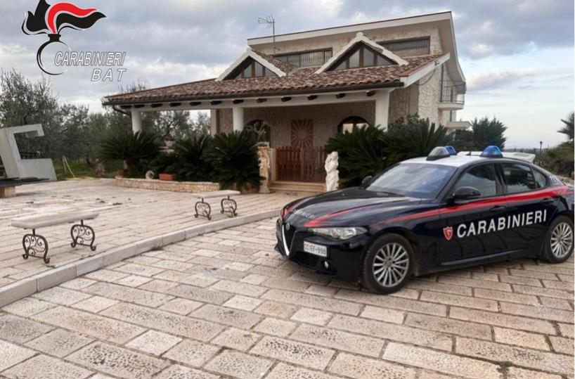 Andria, spacciatore per 10 anni, carabinieri gli sequestrano una villa e un terreno per 400mila euro