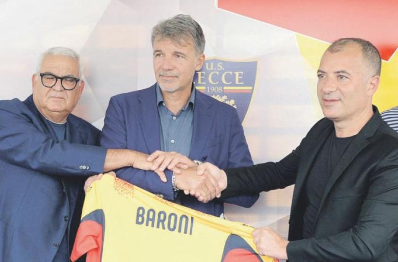 baroni, corvino, sticchi damiani lecce