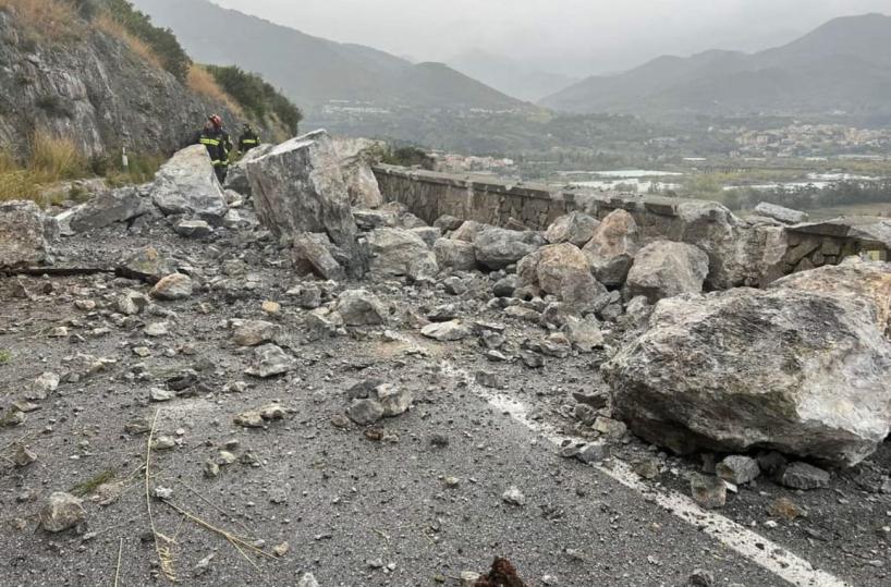 Frana di Maratea, i primi lavori termineranno a metà aprile