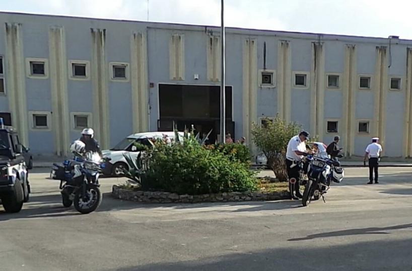 Brindisi dormitorio migranti
