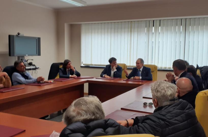 Basilicata, il governatore Bardi a Rmi e Tis: «Stanzieremo altri fondi»