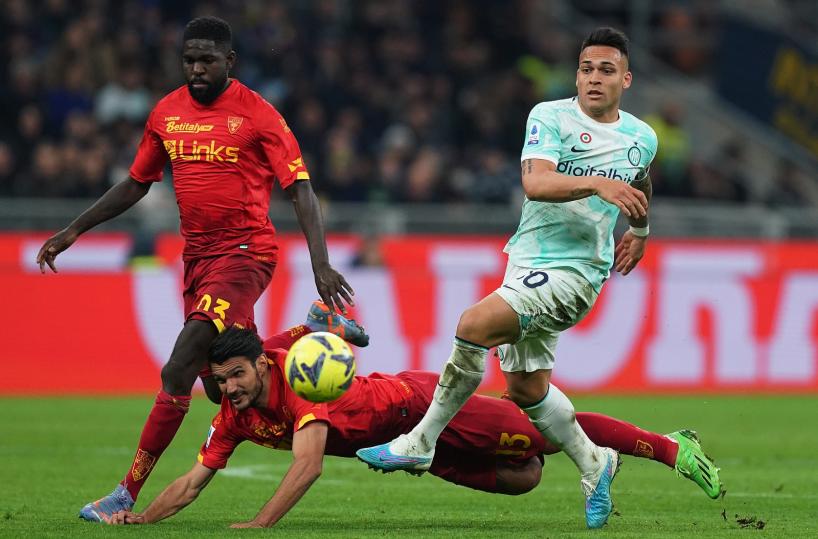 Inter-Lecce: 2-0 a San Siro, niente da fare per i giallorossi