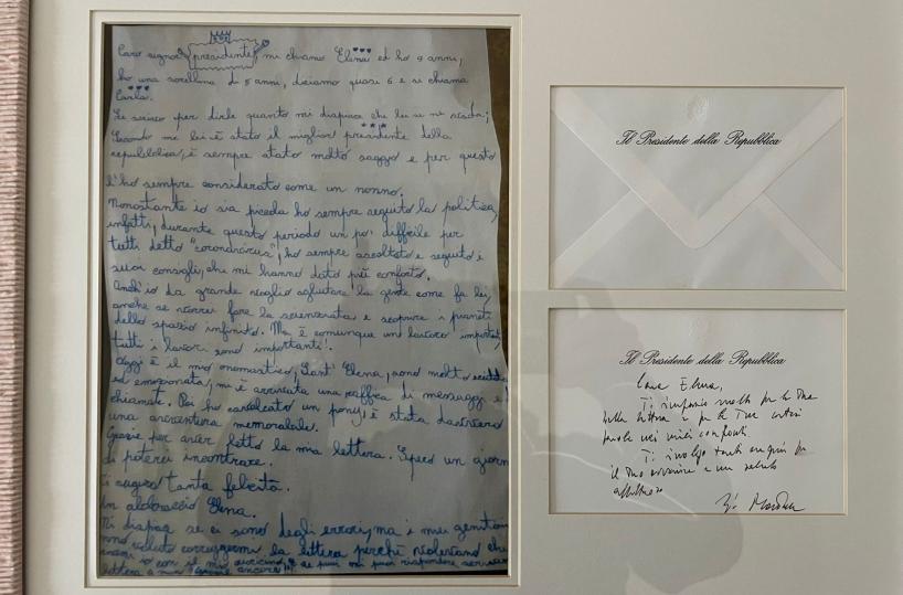 «L'ho sempre considerato un nonno», la piccola lucana Elena incontra il Presidente Mattarella