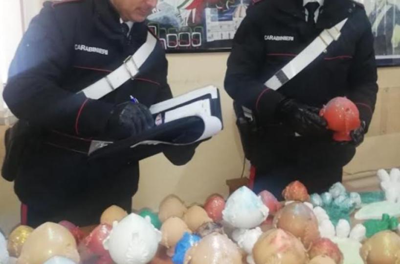 Grottaglie, recuperati i «pumi» rubati in un  negozio di ceramiche