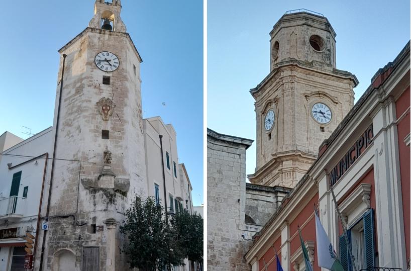 A Monopoli le torri civiche riprendono a segnare il tempo
