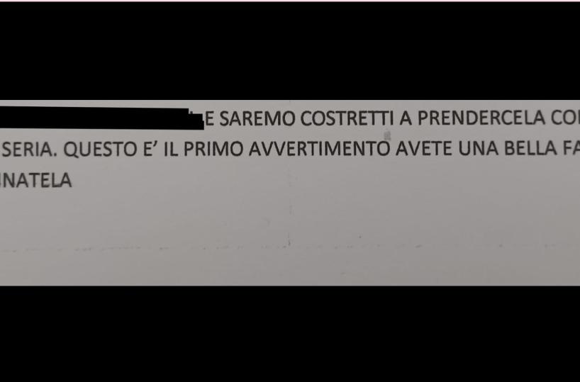 Valenzano, lettera di minacce a candidato sindaco: «Avete una bella famiglia, non rovinatela»