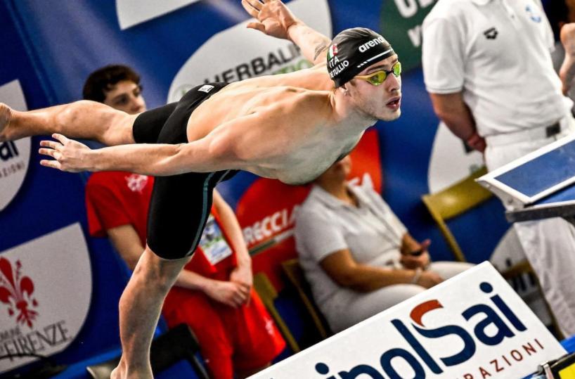 Per la Puglia del nuoto vola De Tullio, super doppietta