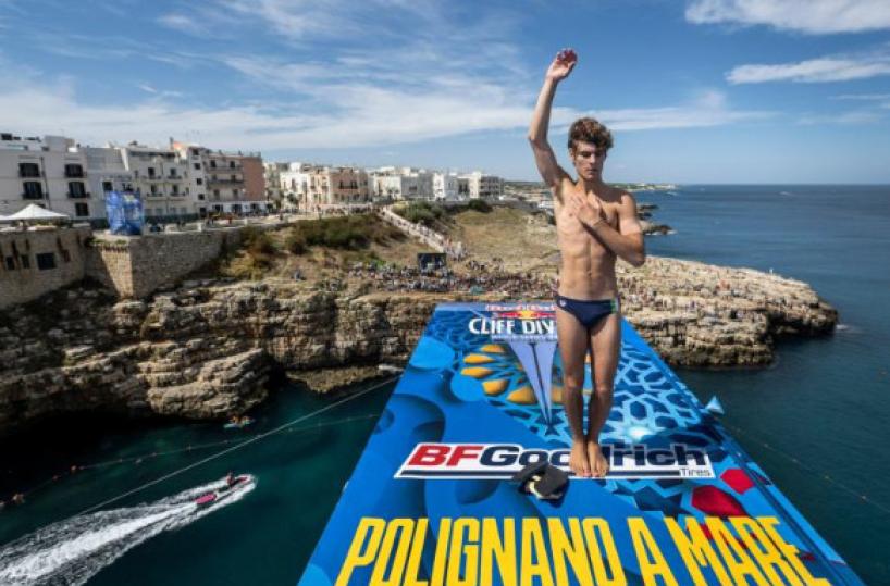 Red Bull Cliff Diving, il calendario ufficiale: la gara di tuffi il 2 luglio a Polignano