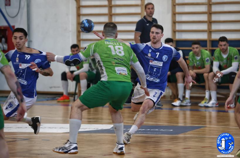 Pallamano, la Junior Fasano batte il Brixen e blinda i playoff