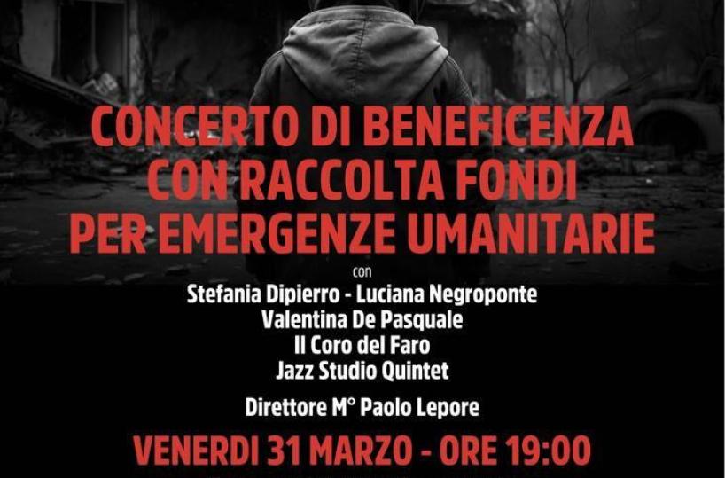 Modugno, concerto di beneficenza