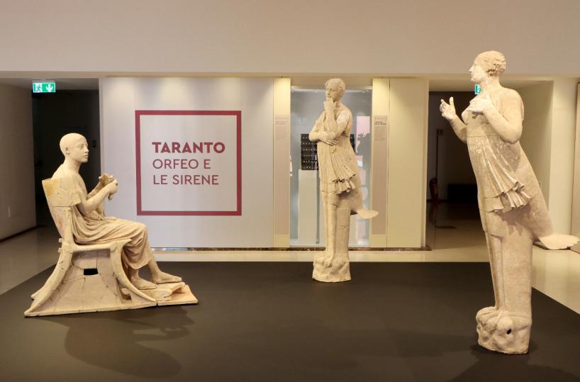 Taranto, Pasqua e Pasquetta al MarTa per ammirare «Orfeo e le sirene»