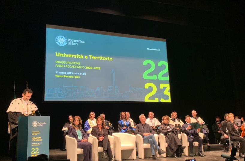 Inaugurazione anno accademico Poliba, rettore: «Creare osservatorio permanente per monitoraggio»
