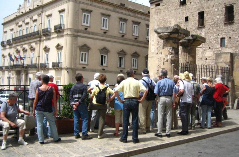 Turisti a Taranto