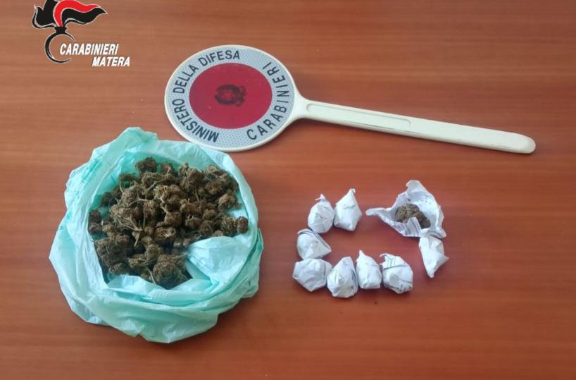 A spasso con 80 grammi di droga in tasca: un arresto a Metaponto