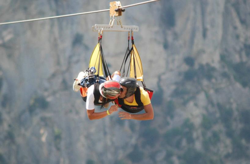 Torna il «Volo dell’ Angelo» l’ebbrezza e la magia 