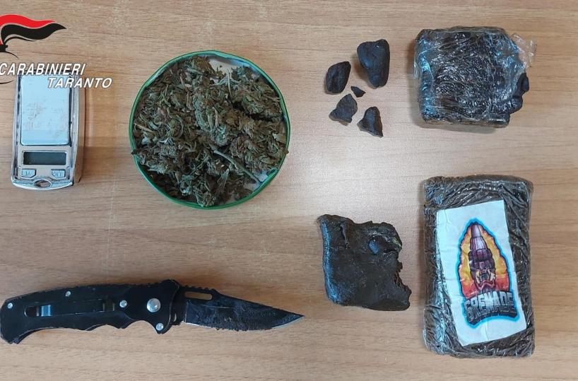 Laterza, studente di 17 anni arrestato nel centro storico per spaccio di droga