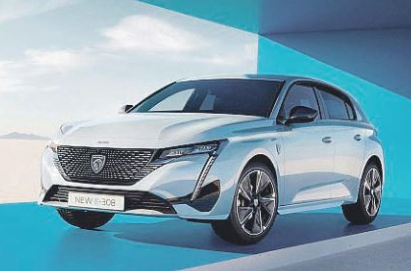 Peugeot 308, ecco la versione tutta a batterie