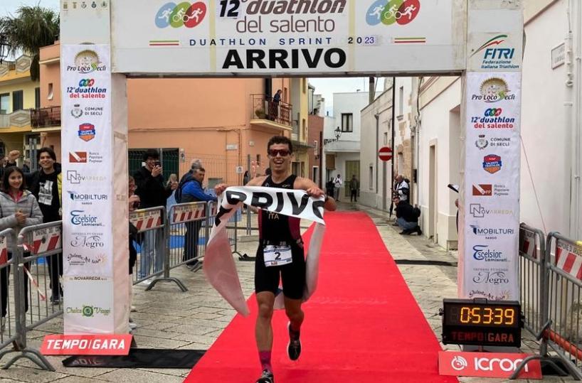 Duathlon sprint, Tondi e Passaseo vincono il campionato regionale nella prova salentina