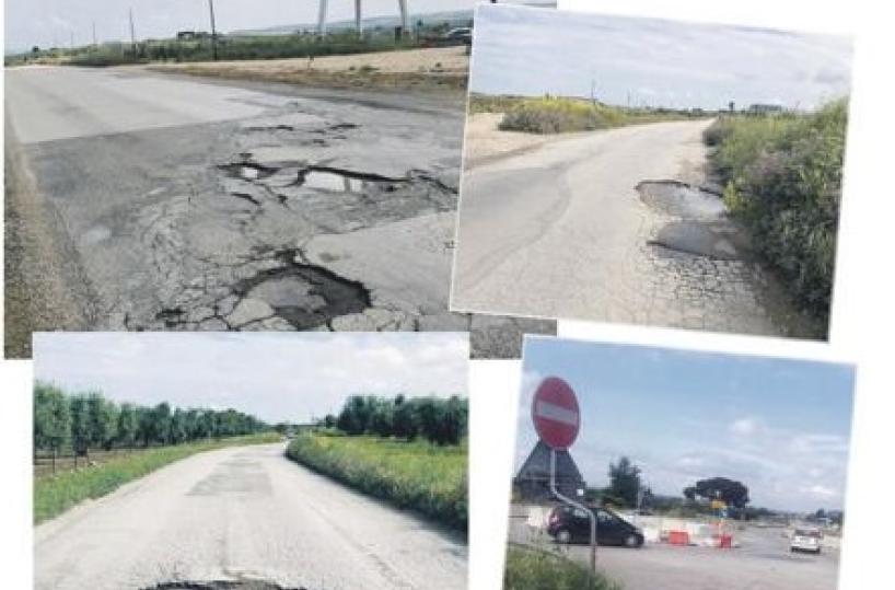 Strade provinciali devastate, ma la Provincia Bat è assente