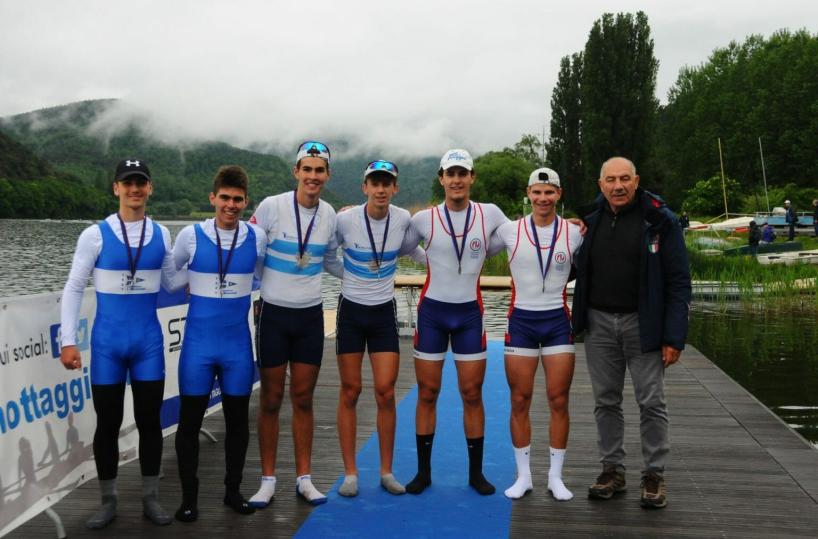 Da Bari al meeting nazionale Piediluco: oro e bronzo per il Circolo Canottieri Barion
