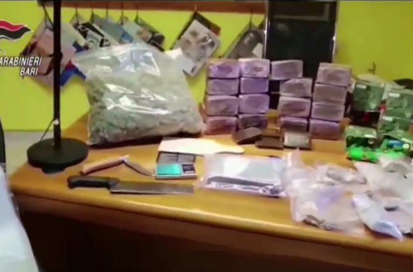 Droga, smantellato sodalizio mafioso nella Bat con base ad Andria: arresti, numerosi indagati