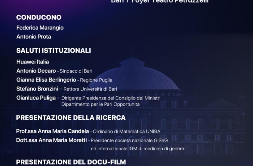 Bari, arriva Tech by Her: ricerca e docu-film sul divario digitale delle donne nel Mezzogiorno