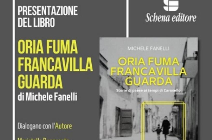 Bari, alla Feltrinelli la presentazione del libro Oria fuma Francavilla guarda 